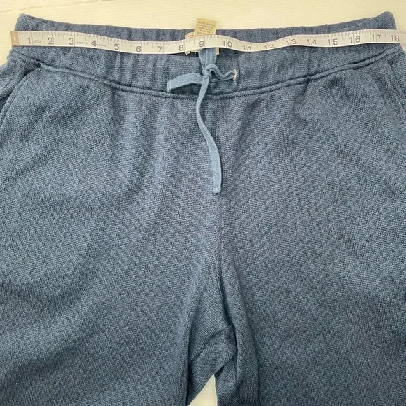 3 FOR $15 L.L. Bean Lightweight Sweater Fleece Blue Marled Pants Size XL - Picture 9 of 9